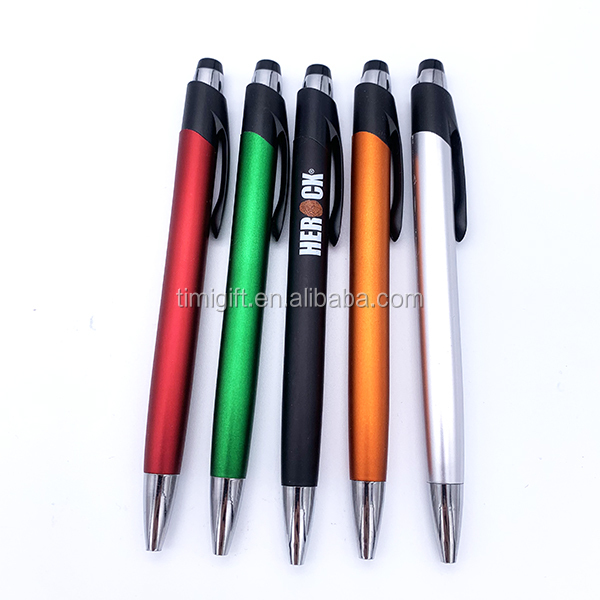 Hot Selling Advertising Custom logo Plastic pen