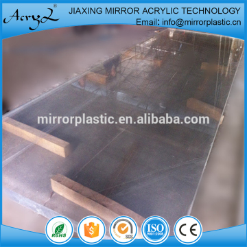 Transparent plastic glass sheet