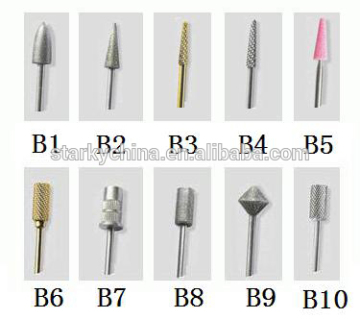 Carbide Drill Bits Electric Nail File Drill Bits for nail manicure