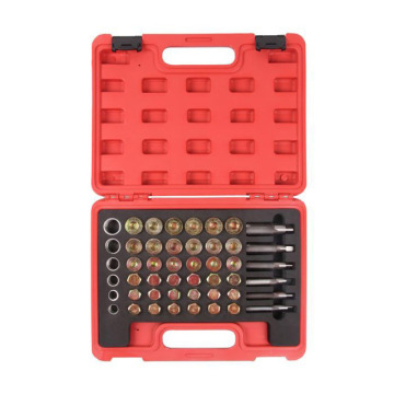 VIKTEC 114pc Repair Kit Tools for Oil Drain Thread