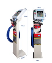 Intelligent Tire Inflator Machine for Car Workshops