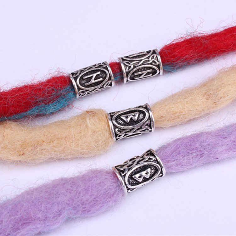 Hair Jewelry Rings Decorations Pendants Aluminum Dreadlocks Beads Metal Cuffs Hair Decorations Rings Accessories