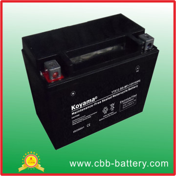 Standard Rechargeable Lead Acid Motorcycle Battery Ytx12-BS Gel Battery for Motorcycle Starting Gel Pack Battery