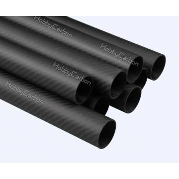 Tubes en fibre de carbone mat sergé Hobbycarbon 3k