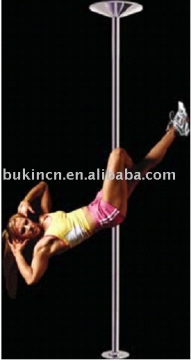 X pole (chrome plated) steel tube