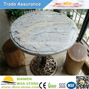 Golden Dream Round Granite Dining Table Top