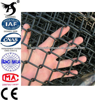 Wholesale Durable 2014 Black Vinyl Coated Chain Link Fence