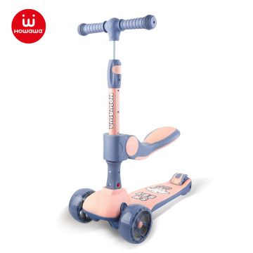 scooter pour enfants pliable avec siège pour enfants trottinette