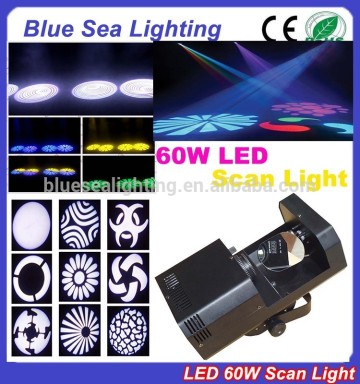 Factory price 60w led scanner dj new lights