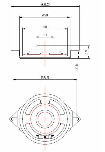 FBS50G-1 louder speaker