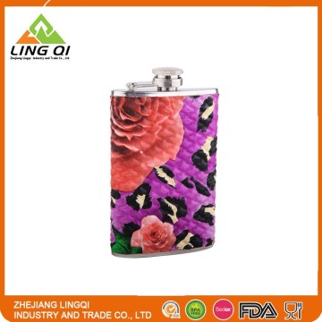 Latest Design Sex Russia Girls Hip Flask Gift Set