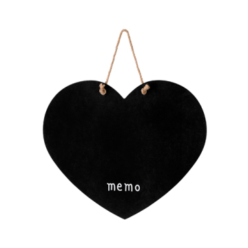 Heart design blackboard