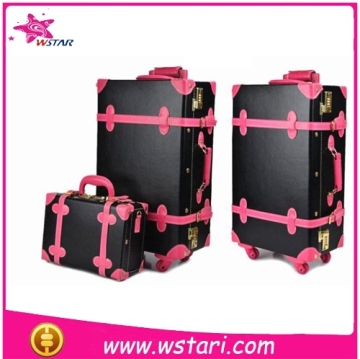 Leather carrying bag & sale trolley luggage & trolley bag leather