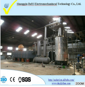 DAYI New Tech High Quality Waste Engine Oil Distillation Equipment New Used Oil Distillation Plant with CE