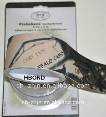 Customized waterproof outdoor military camo cotton cloth tape