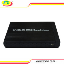 3.5 inch USB 3.0 SATA IDE Combo HDD Enclosure Hard Drive Case 480mbps 3TB