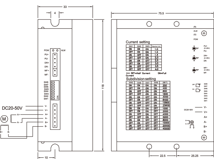 Stepper motor driver