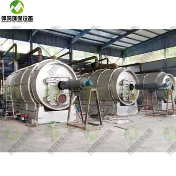 Waste Plastic Pyrolysis to Fuel Oil Process Plant