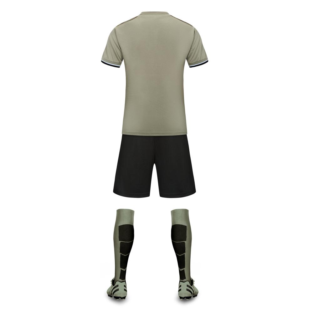 Camiseta de entrenamiento de fútbol para hombres con rayas