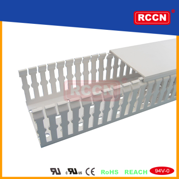 High Quality Pvc Slotted Gray Decoduct Pvc Trunking