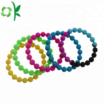 High Quality Silicone Chew Beads Wristband