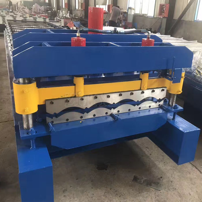 step tile roll forming machine