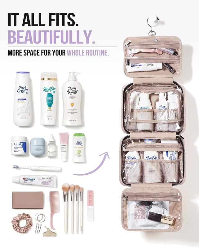 Portable Hanging Makeup Organizer