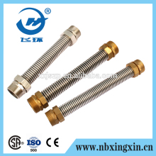 Air condition types connection corrugated metal hoses