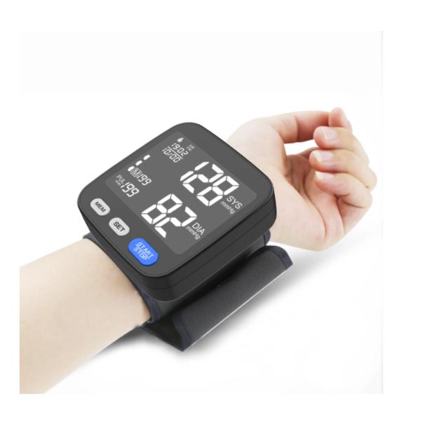 شهادات احترافية معصم sphygmomanometer OEM دقة ذكية الرعاية الصحية BP Machine الرقمية مراقبة ضغط الدم