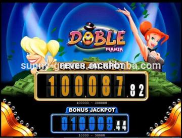 Doble Bingo Mania game board