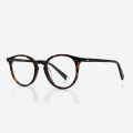 Round classic Acetate Women and Men Optical Frames