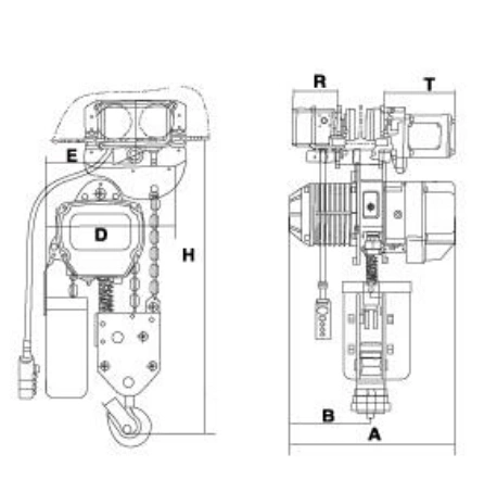 Hhbb Electric Chain Hoist Electrical Hoist