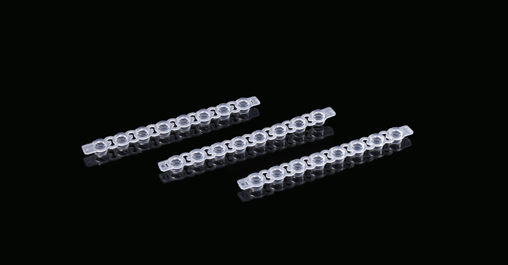 PCR 8-Strip Tube Caps­­­­­­­­­­­­­­­­­­­­­­­­­­­­­