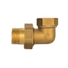 brass female water meter elbow connector