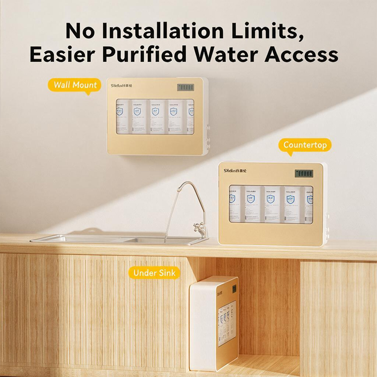 Золотой 5-ступенчатый ультрафильтрационный очиститель воды Golden 5‑stage Ultrafiltration Water Purifier