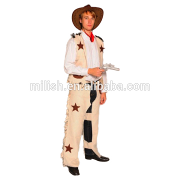 Party Halloween men sexy cowboy fancy dress costumes MAB-28