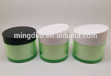 double wall plastic jar
