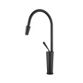 Modern Design Brass Kitchen Faucet Black