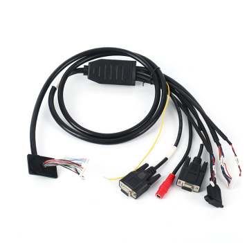 Custom Industrial Collecting Connector Power Cable Assembly