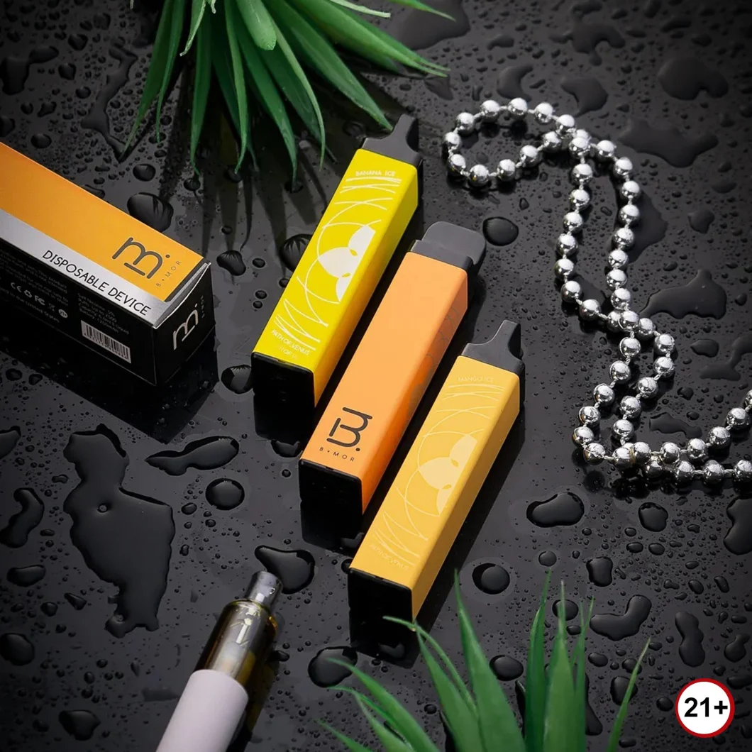 Cooking E Cigarette No Ash Vape Sensor Electronic Cigarette Slim Vape Pen Safe Disposable Vape Fruit Flavor Vape Bmor Venus 2500 Puff Plus E Cigarette