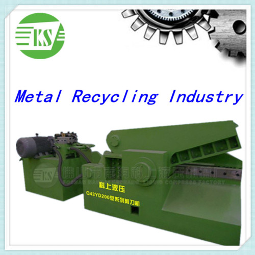 Q43YD-200 Metal Recycling Hydraulic Scrap Metal Cutting Shears