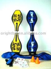 two wheels skateboard,skating board, wave skateboard