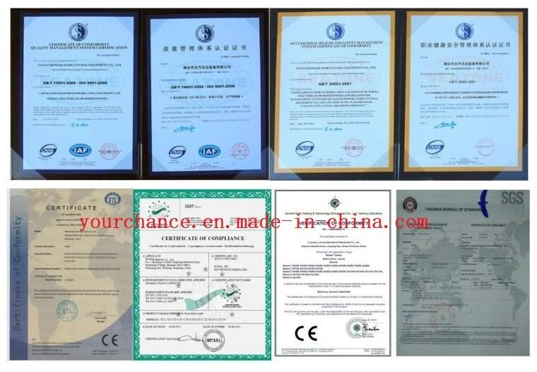 Ce Certificate High Quality Lw-4 12-20HP Tractor 3 Point Hitch Mini Backhoe Excavator for Sale