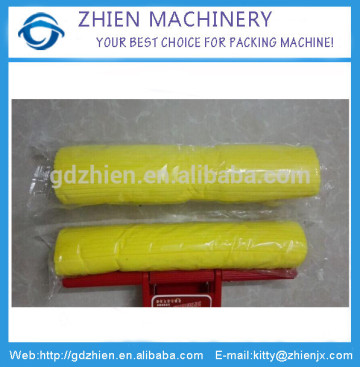 ZE-450X Down-paper pillow packaging machines for mop head,broom head,brush