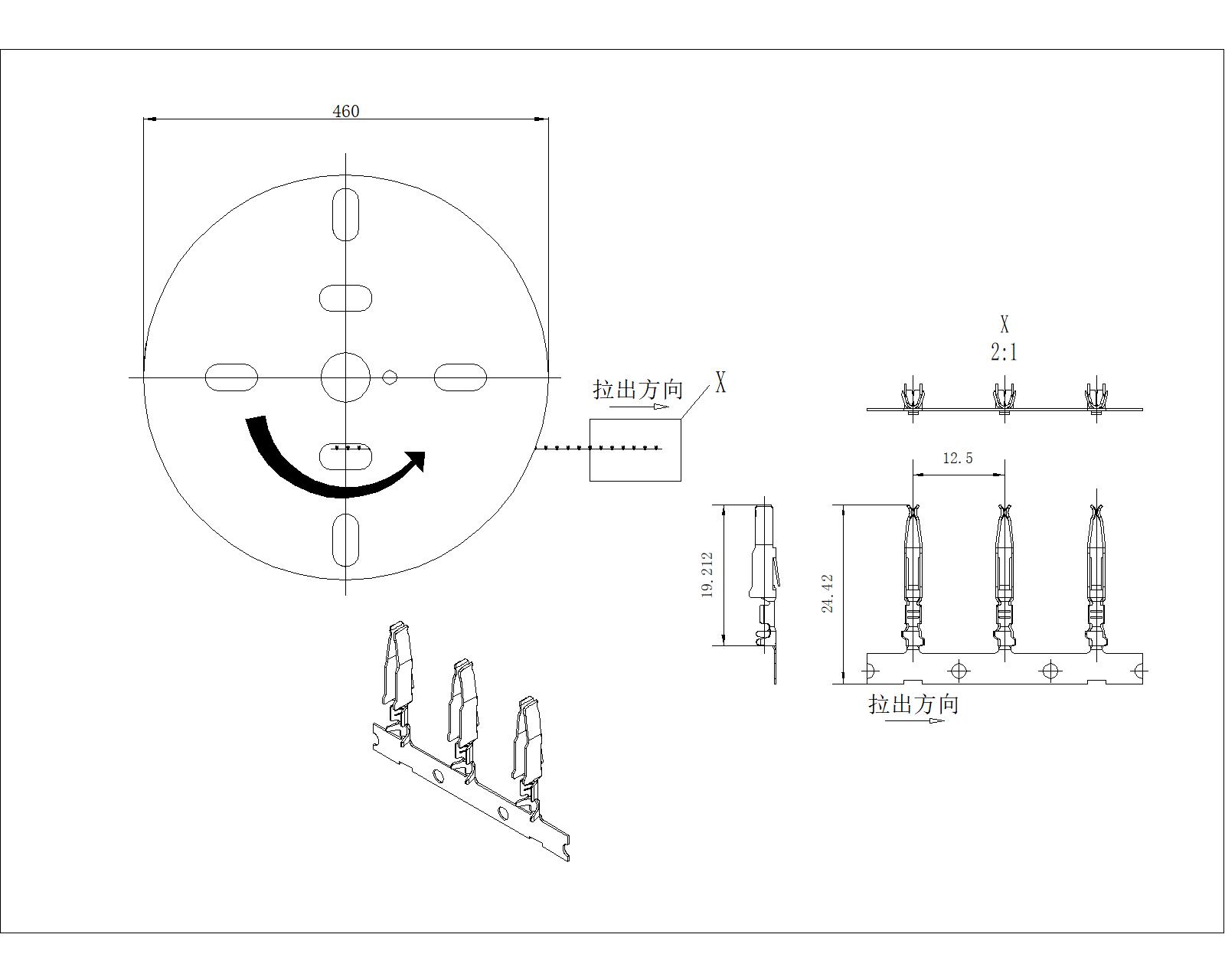 F-C CRIMP 2 CONTACT AWG 26-20(0.14-0.56mm2^) F-C CRIMP 2 CONTACT AWG 26-20(0.14-0.56mm2^)