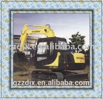 8t hyundai crawler excavator