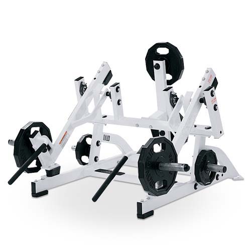 Plate Loaded Hammer Strength Squat High Pull Machine