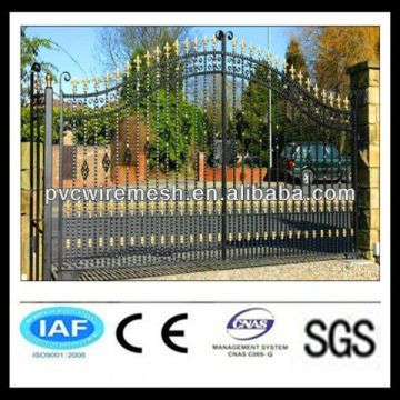 Beautiful wrought iron side gates