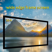 80 Quality upgraded Wide Edge Frame Screen