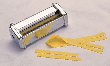 Oem Shule Stainless Steel Pasta Cutter Machine, Attachment For Making Smooth, Wavy Pasta